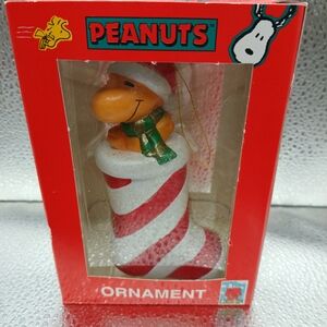 Vintage Peanuts Woodstock Kurt Adler 50th Anniversary Christmas Ornament